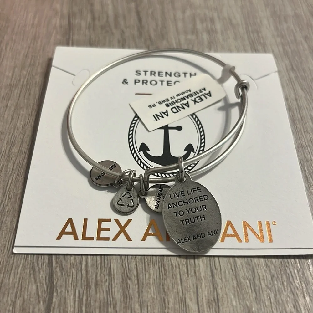 Alex and Ani Anchor Bracelet - Picture 4 of 4